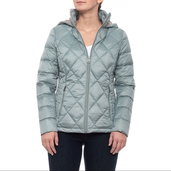 Lucky Brand Short Diamond Quilted Coat 